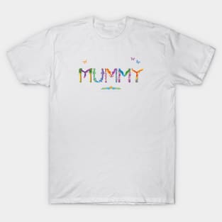 MUMMY - tropical word art T-Shirt